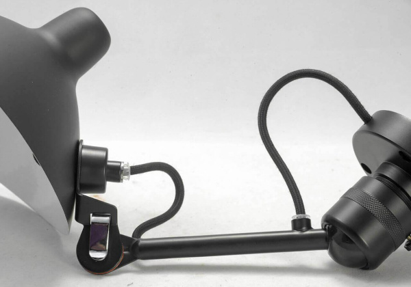 Купить Lussole LOFT Металл Черный /  Металл Светильник настенный E14 (светодиодная лампочка в комплекте) GRLSP-9563