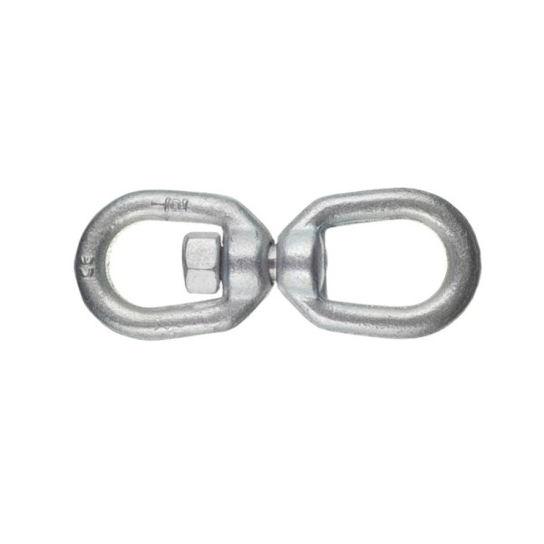 Tech-Krep Вертлюг петля-петля оцинк. 12мм (1 шт) - ярлык 112755