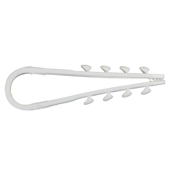 КЭАЗ Дюбель-хомут OptiKit CT-D-N-5-8мм-белый(100шт)