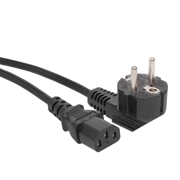 Купить EKF Кабель питания TERACOM для PDU IEC 60320 C13 - CEE 7/7 (Schuko) сечение 3x1,5мм2 250В 10A длина 3,0 метра