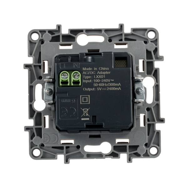 Купить Legrand Etika Слоновая кость Розетка USB 2-ая 240В/5В 2400мА 672394