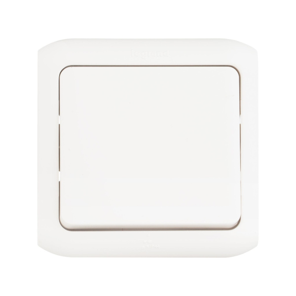 Купить Legrand Quteo Белый Кнопка 1-клавишная IP44 6А 782305