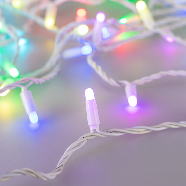 Arlight Светодиодная гирлянда ARD-STRING-CLASSIC-10000-WHITE-100LED-MILK-LIVE RGB-DMX (24V, 10W) (Ardecoled, IP65) 031748