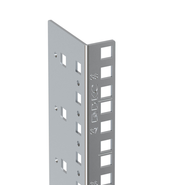 Купить DKC Вертикальные монтажные профили 38U, "L" для напольных 19" IT-корпусов ДКС серии CQE, 2шт
