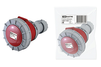 TDM Розетка кабельная IP67 16А 3Р+РЕ 380В SQ0611-0025