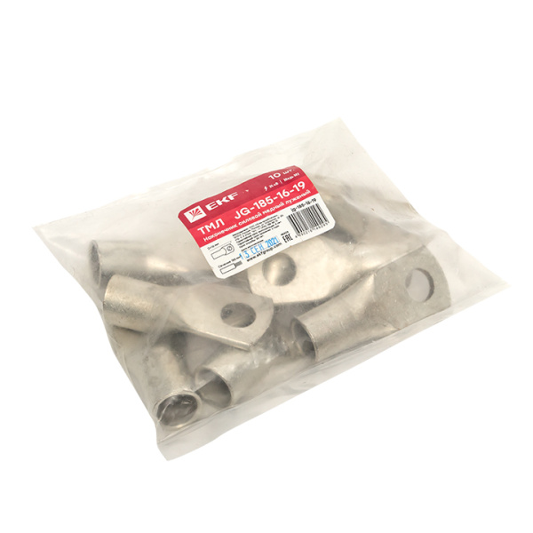 Купить EKF PROxima Наконечник силовой медный луженый JG-185-16-19 (ТМЛ)