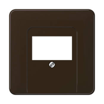 JUNG CD 500/CD plus Коричневая Крышка для ТАЕ-розетки, моно/стерео-аудиорозетки CD569TBR