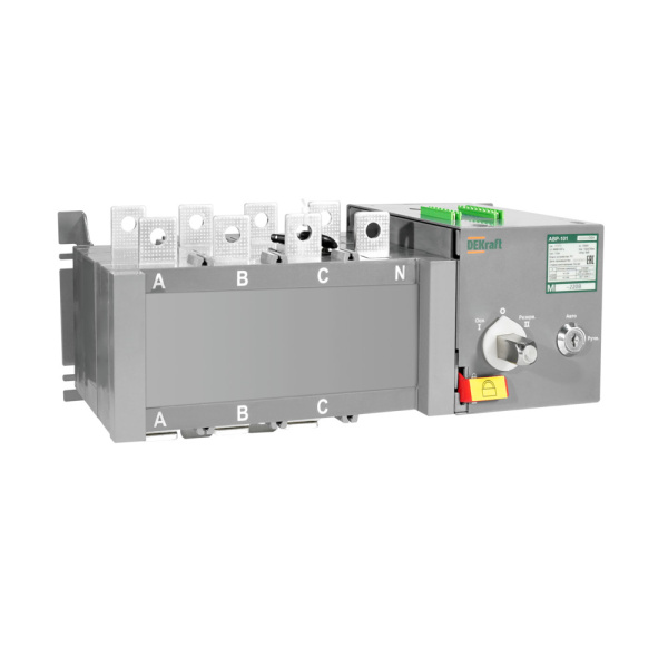 Dekraft АВР на реверс. выкл.-разъед. и мотор приводом 160A, 2P, 10кА АВР-103