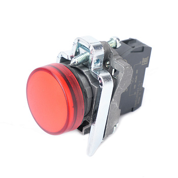 Systeme Electric Сигнальная лампа в сборе модульная 22 мм красная 24В DC