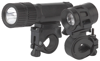 ЭРА VB-601 Фонарь вело "Бим" [комплект, 3Вт/6xLED, 3xAAA + 2xCR2032, бл]