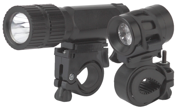 ЭРА VB-601 Фонарь вело "Бим" [комплект, 3Вт/6xLED, 3xAAA + 2xCR2032, бл]