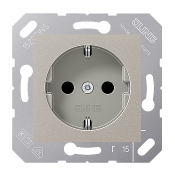 JUNG Розетка для откидной крышки 10A 250V/16A 250V CD5120BFPG