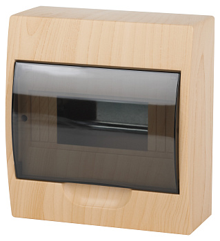 ЭРА Корпус пластиковый ЩРН-П-08 ЭРА BOXF 08_P IP41 сосна