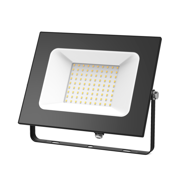 Купить Gauss Прожектор Elementary 70W 7150lm 3000К 175-265V IP65 черный LED 613527170