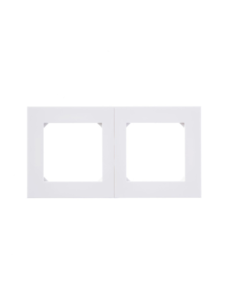 Купить ABB EPJ Levit белый / белый Рамка 2 поста 2CHH015020A6003
