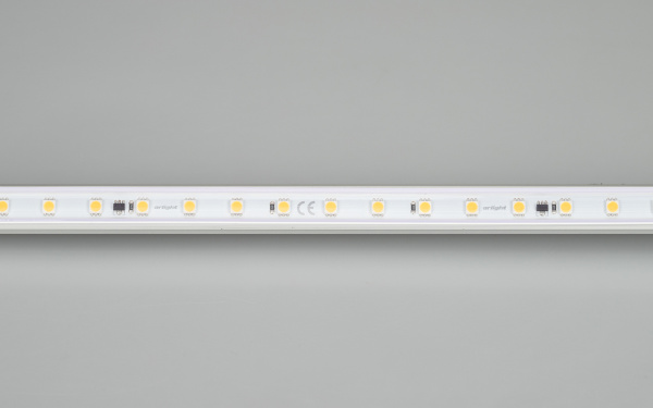 Купить Arlight Светодиодная лента ARL-50000PV-230V Cool 10K (5060, 54 LED/m, WP2) (8 Вт/м, IP65) 027055