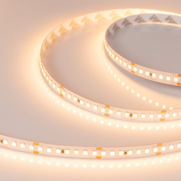 Купить Arlight Светодиодная лента RT-A168-10mm 24V Warm3000 (17 W/m, IP20, 2835, 5m) (Открытый) 020392(2)