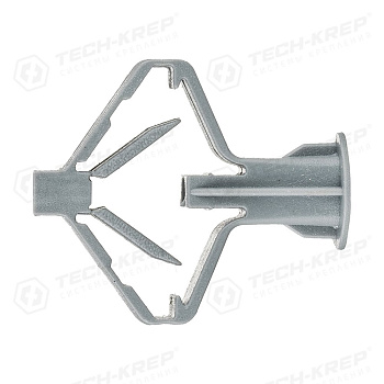 Tech-Krep Дюбель (анкер) Бабочка полипропилен 10х50 (4 шт) - пакет 111488