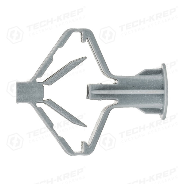 Tech-Krep Дюбель (анкер) Бабочка полипропилен 10х50 (4 шт) - пакет 111488