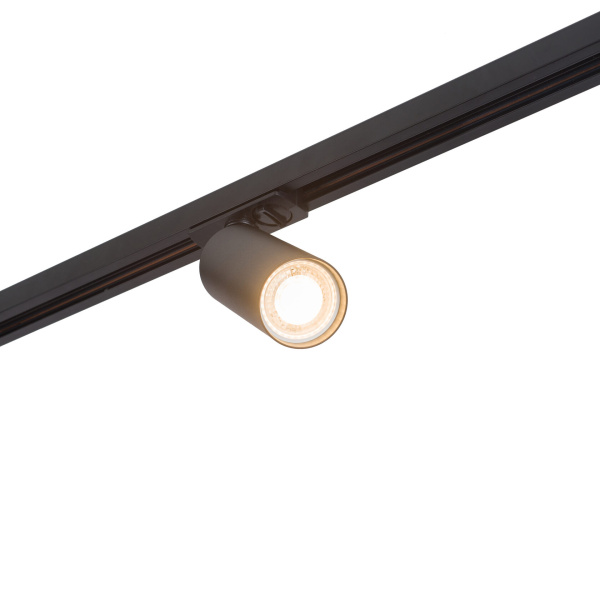 Купить Denkirs DK6202-BK Трековый светильник IP 20, 50 Вт, GU10, черный, алюминий