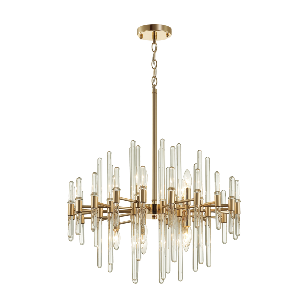 Купить Odeon Light 4988/10 HALL ODL22 387 золотой/стекло Люстра E14 10*40W STIKA