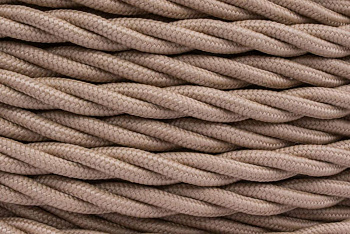 BIRONI Капучино матовый Витой провод 3*1,5 10м B1-434-716-10