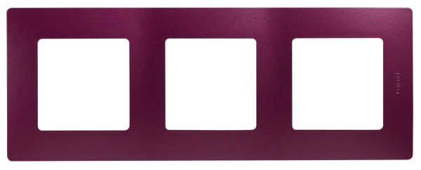 Legrand Etika Сливовая Рамка 3-ая 672563
