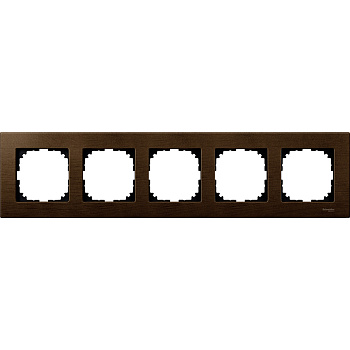 SE Merten SM M-Elegance Орех Рамка 5-ая MTN4055-3473