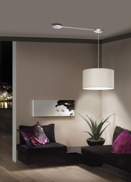 Купить Eglo Удлинитель кабеля EXTENTION, с кабелем, от 0,3 до 1,57 м, сталь, хром 88968