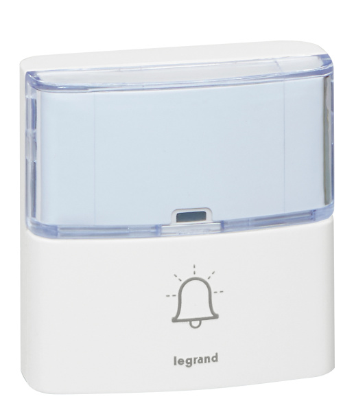 Купить Legrand Звонок беспроводной - комплект "Премиум" - 30 рингтонов - дальность 200 м - цвет белый 094270