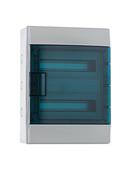 Купить ABB Mistral65 Бокс навесной 24М прозрачная дверь (с клемм) 1SLM006502A1204