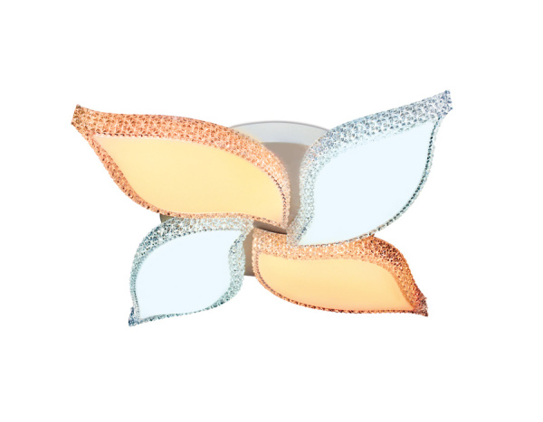 Ambrella Потолочный светодиодный светильник с пультом FK211/4 WH белый 71W D450*70 (ПДУ РАДИО 2.4)