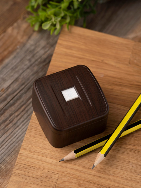 Купить EKF Basic Минск Темное дерево Розетка RJ-45, 1А, 120В, ОП