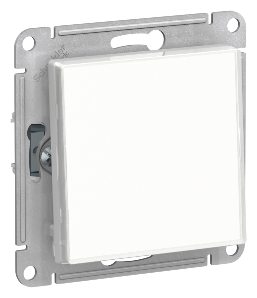 Купить Systeme Electric AtlasDesign Art Бел Выключатель 1-клавишный сх.1, 10АХ, механизм