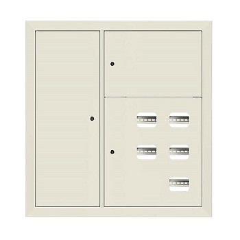 Щит этажный 5 кв. слаботочка слева RAL9002 (1000х950х150) EKF PROxima