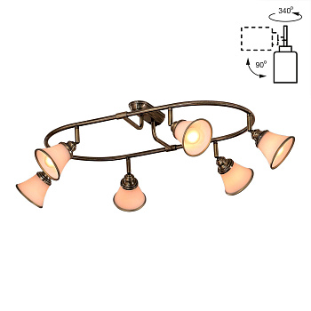 Citilux CL511163 Прованс Светильник Потолочный