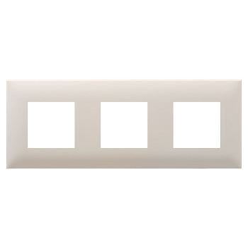 DKC Рамка "Avanti", "Ванильная дымка", 3 поста (6 мод.)