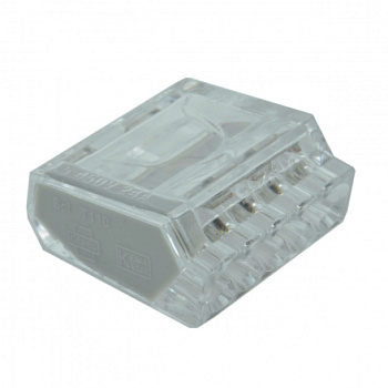 Kopos Клеммник соединительный TYP015 (XX) 5-ти проводной, 1,0-2,5мм2, 24А, 450 В TYP015_XX