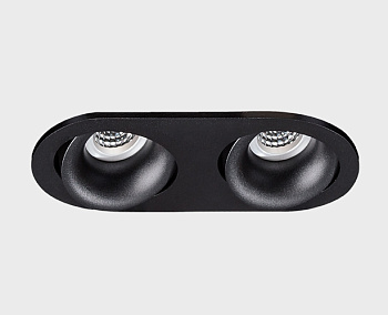 ITALLINE DE-2002 black светильник встраиваемый