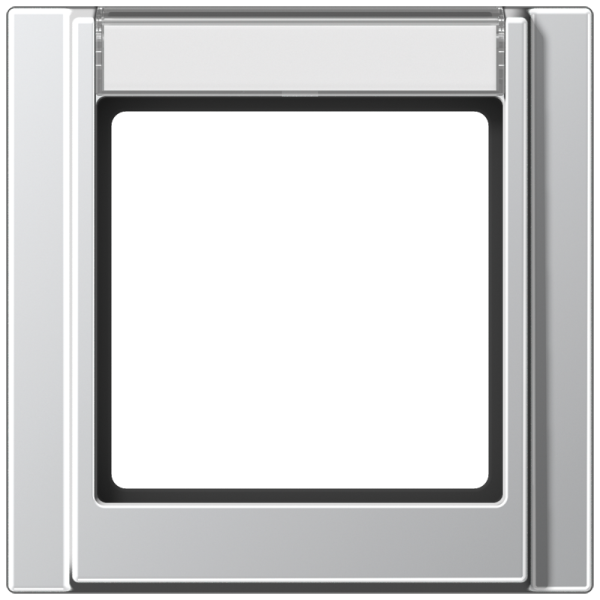 JUNG A 500 Алюминий Рамка 1-ая с шильдиком A581NAAL