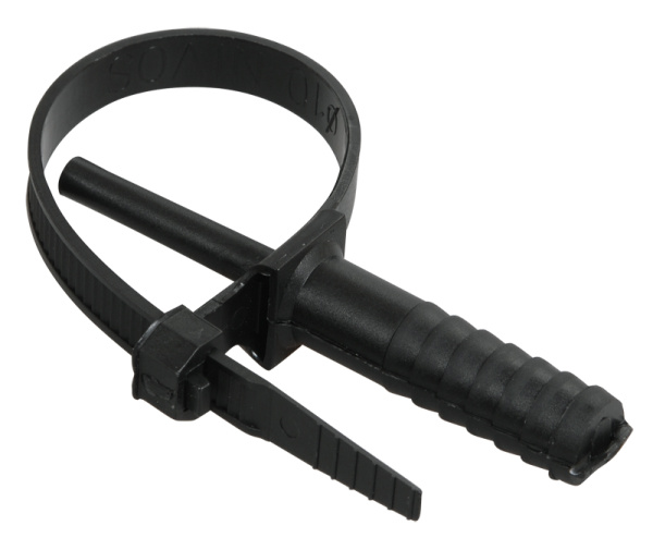 IEK Хомут дюбельный ХД 7х150 черный (50шт/упак)