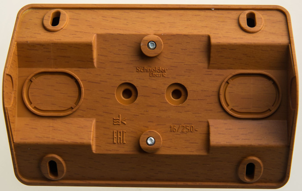 Купить Systeme Electric Этюд наруж Бук Розетка 2-ая угловая б/з без шторок 16А 250B