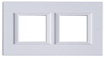 BT Axolute White Рамка 2+2 мод прямоугольная горизонтальная HA4802M2HHD