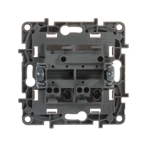 Купить Legrand Etika Белый Выключатель 2-х клавишный, 10А 672202