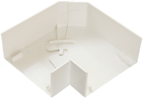 Купить SPL Плоский угол 90° для кабель-каналов 100x50 белый (638013 - SPL - 100005S)