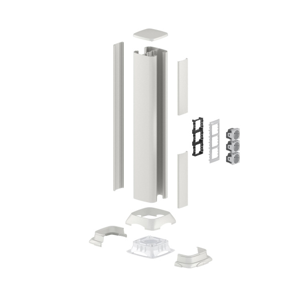 Купить DKC Алюминиевая колонна 0,71 м, цвет светло-серебристый металлик