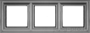 JUNG EcoProfi DECO Алюминий Рамка 3-ая EPD483AL