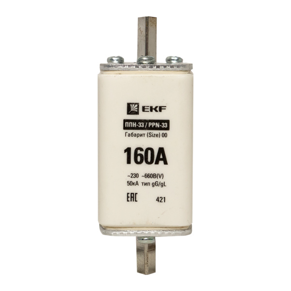 Купить EKF PROxima Плавкая вставка ППН-33 160/160А габарит 00