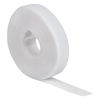 EKF PROxima Хомут-липучка 20 мм (5м ролл) белый