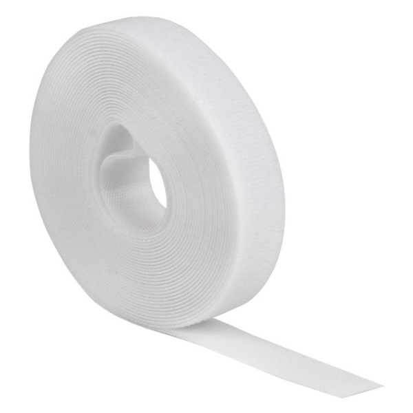 EKF PROxima Хомут-липучка 20 мм (5м ролл) белый
